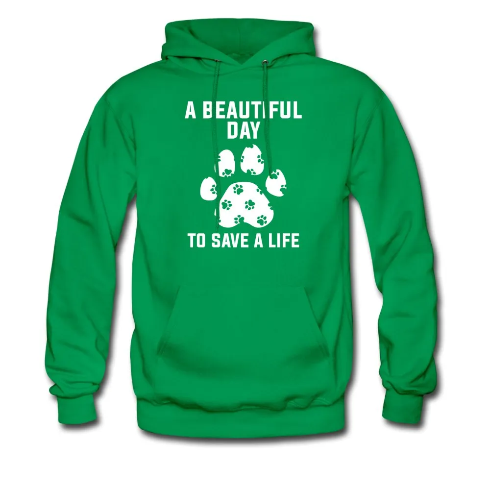 NOMV A beautiful day to save a life unisex Hoodie