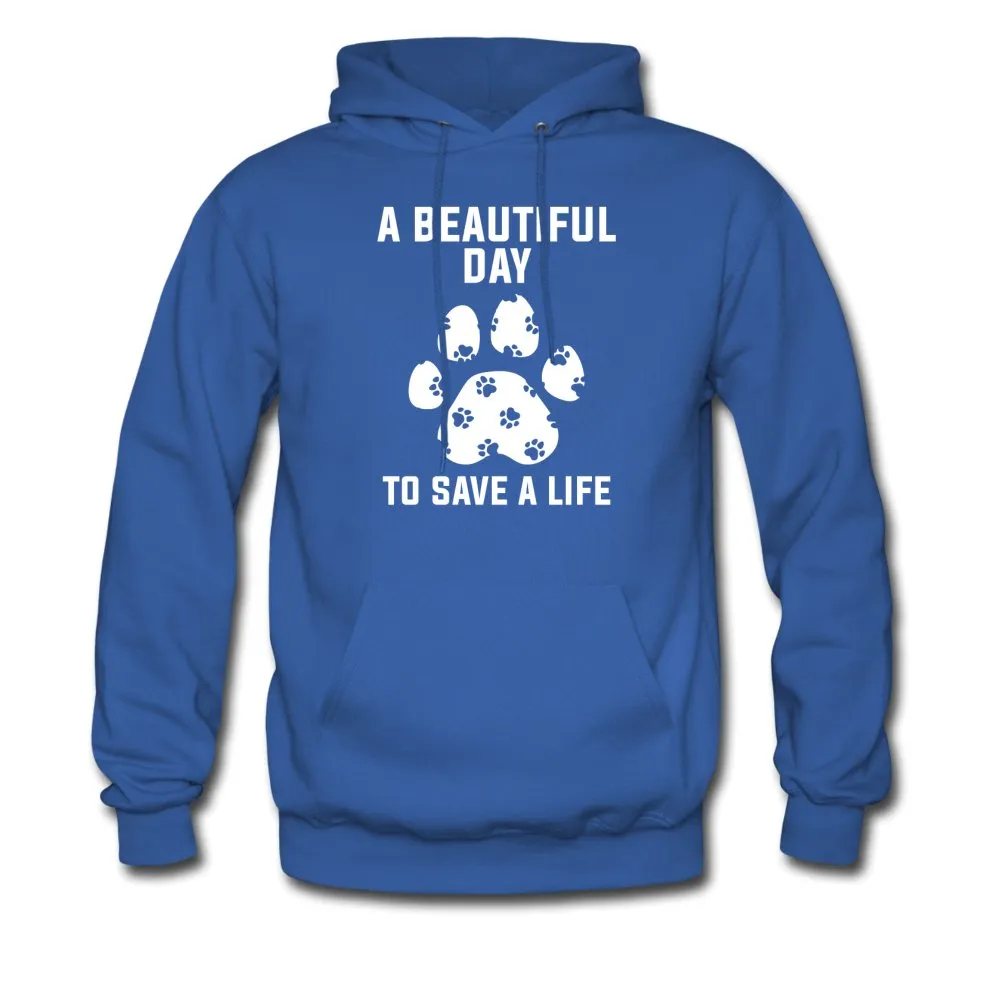 NOMV A beautiful day to save a life unisex Hoodie