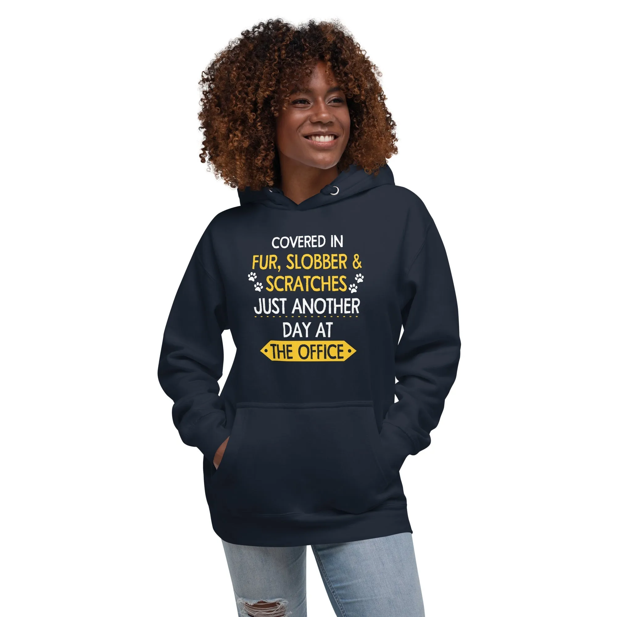 NOMV Fur, Slobber, Scratches Unisex Hoodie