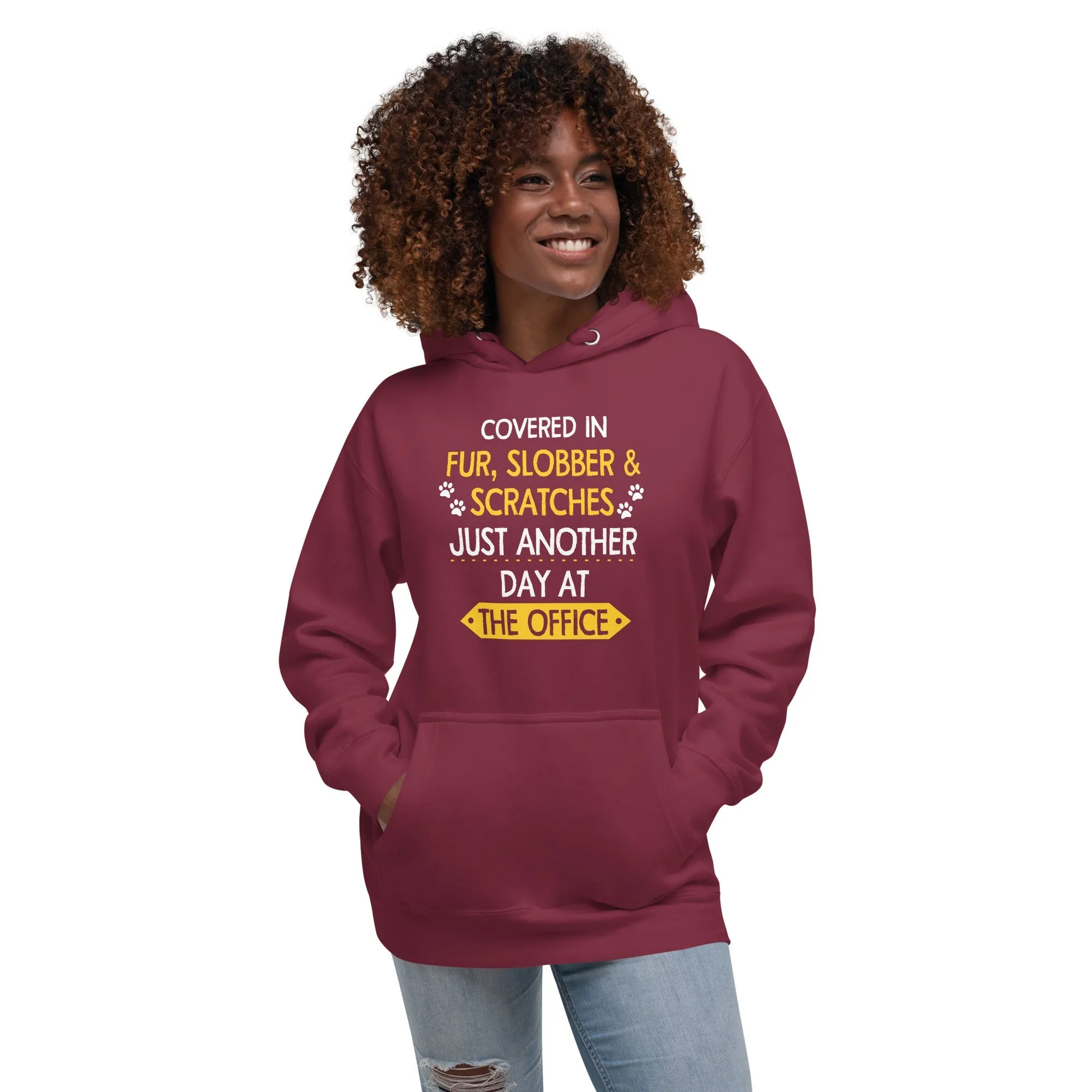NOMV Fur, Slobber, Scratches Unisex Hoodie