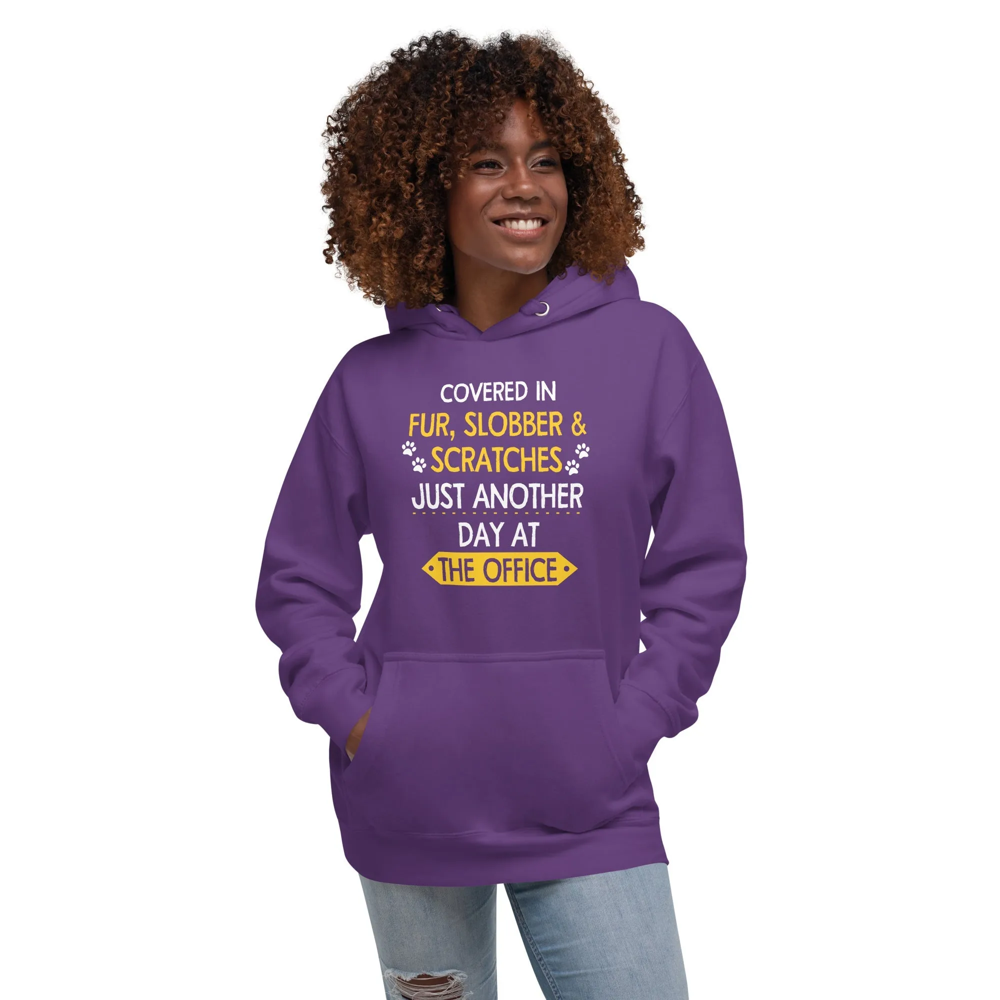 NOMV Fur, Slobber, Scratches Unisex Hoodie