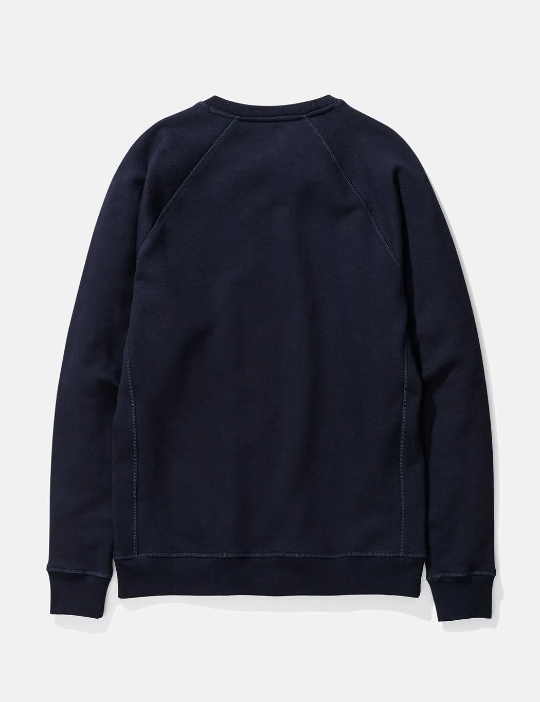 Norse Projects Ketel Ivy Wave Logo Sweatshirt - Dark Navy Blue