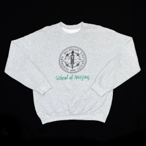 NORTHERN MICHIGAN UNIVERSITY “School Of Nursing” College Crewneck Sweatshirt