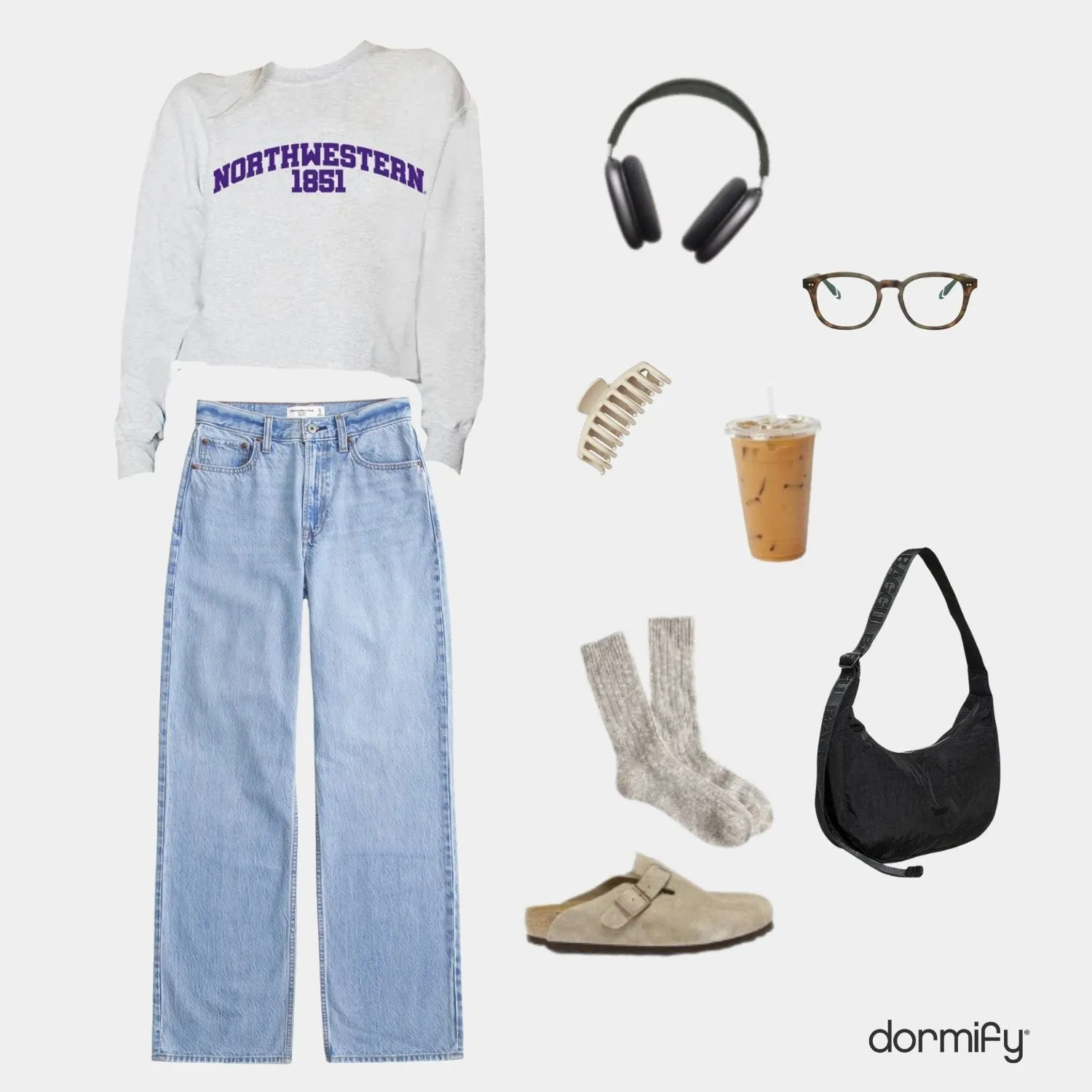 Northwestern Established Crewneck