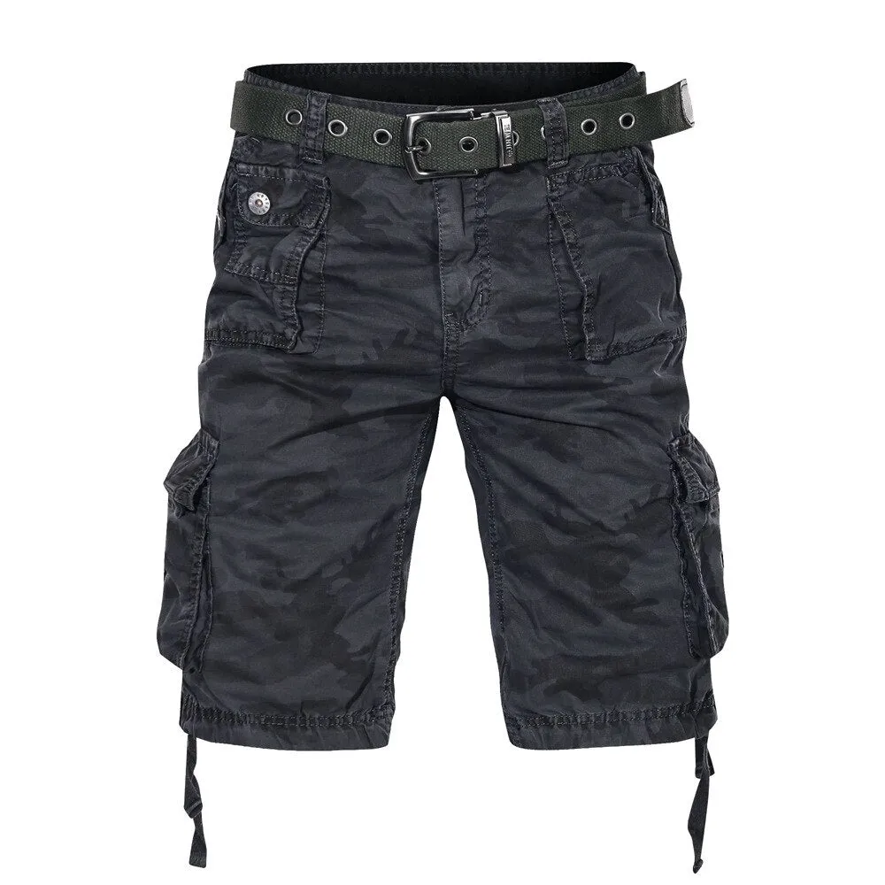 Nsqured Men's Camouflage Cargo Shorts