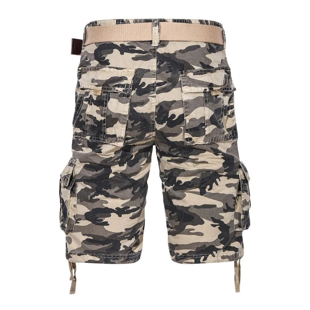 Nsqured Men's Camouflage Cargo Shorts