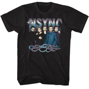 *NSYNC - Cool Tones And Flames T-Shirt