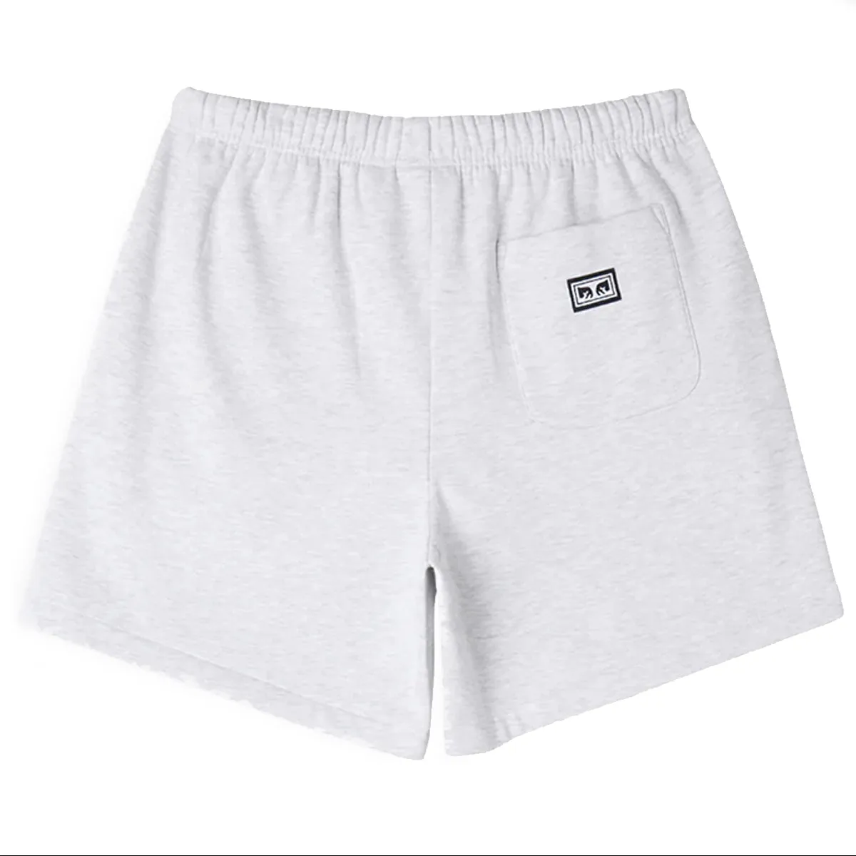 Obey Established Works Eyes Shorts - Heather Ash Grey