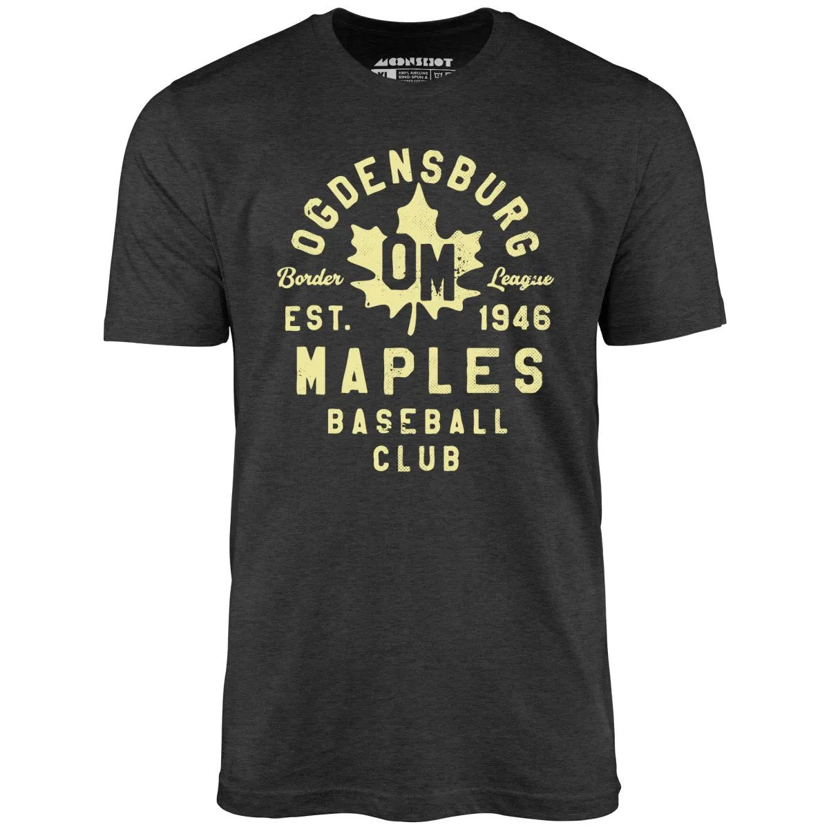 Ogdensburg Maples - New York - Vintage Defunct Baseball Teams - Unisex T-Shirt