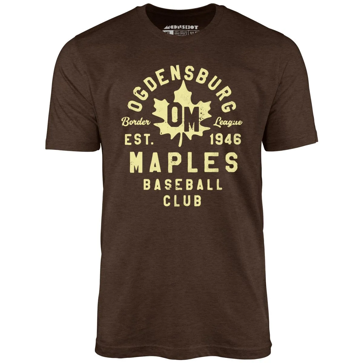 Ogdensburg Maples - New York - Vintage Defunct Baseball Teams - Unisex T-Shirt