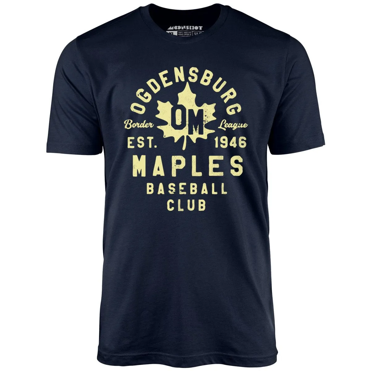 Ogdensburg Maples - New York - Vintage Defunct Baseball Teams - Unisex T-Shirt