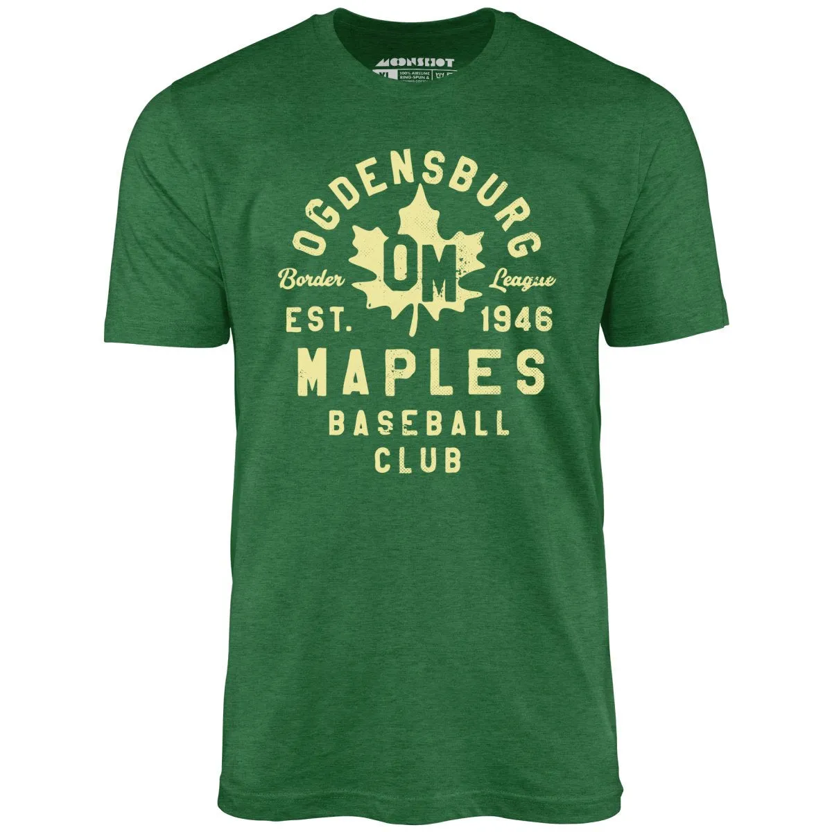 Ogdensburg Maples - New York - Vintage Defunct Baseball Teams - Unisex T-Shirt