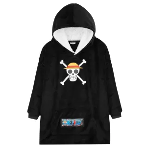 One Piece Fleece Hoodie Blanket for Boys & Teenagers