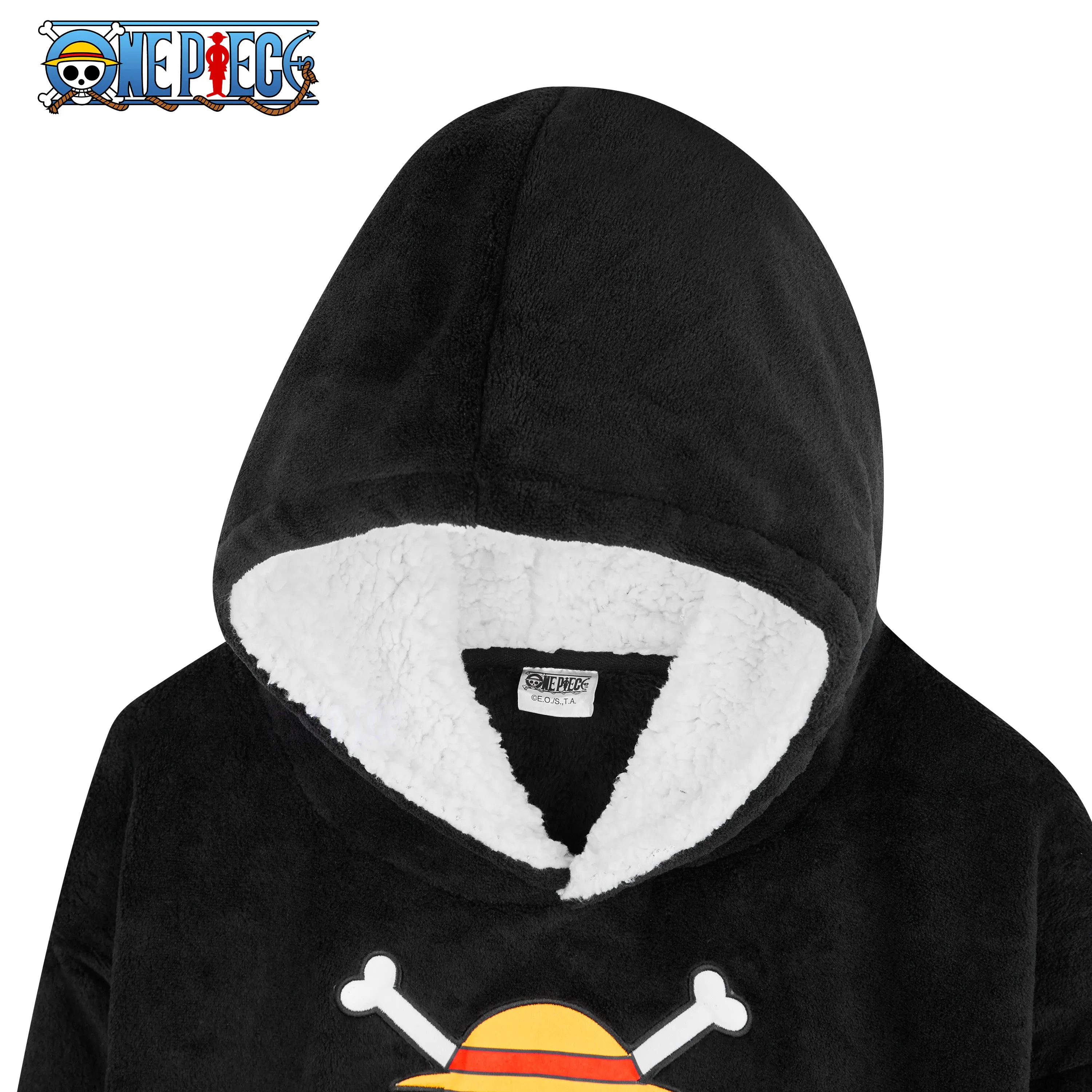 One Piece Fleece Hoodie Blanket for Boys & Teenagers