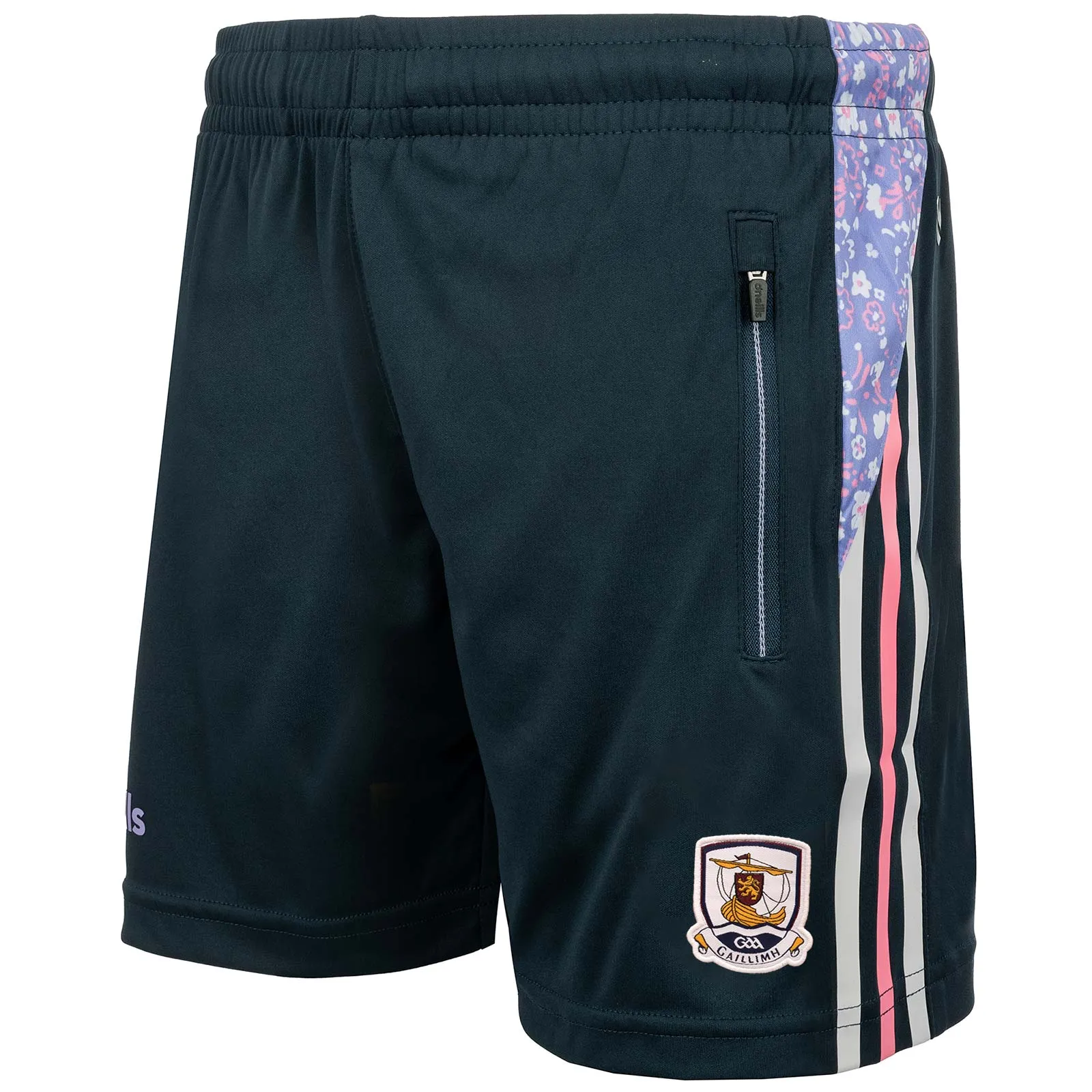 O'Neills Galway GAA Ballycastle Girls Poly Shorts