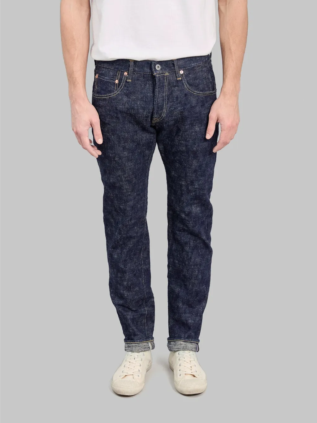 ONI Denim 622 "Kasuri" 17oz Relaxed Tapered Jeans