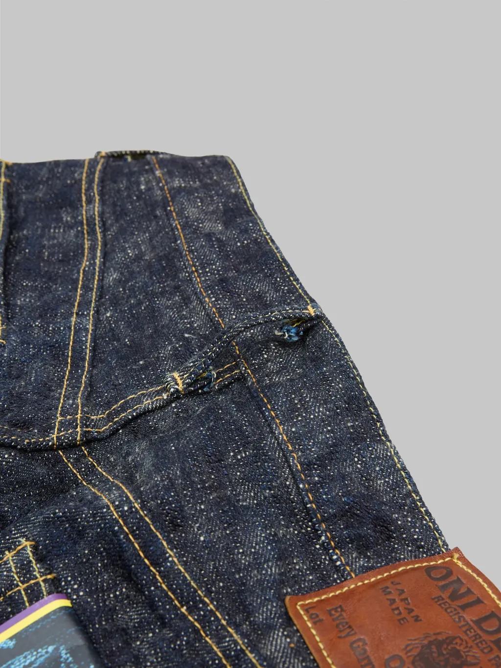 ONI Denim 622 "Kasuri" 17oz Relaxed Tapered Jeans