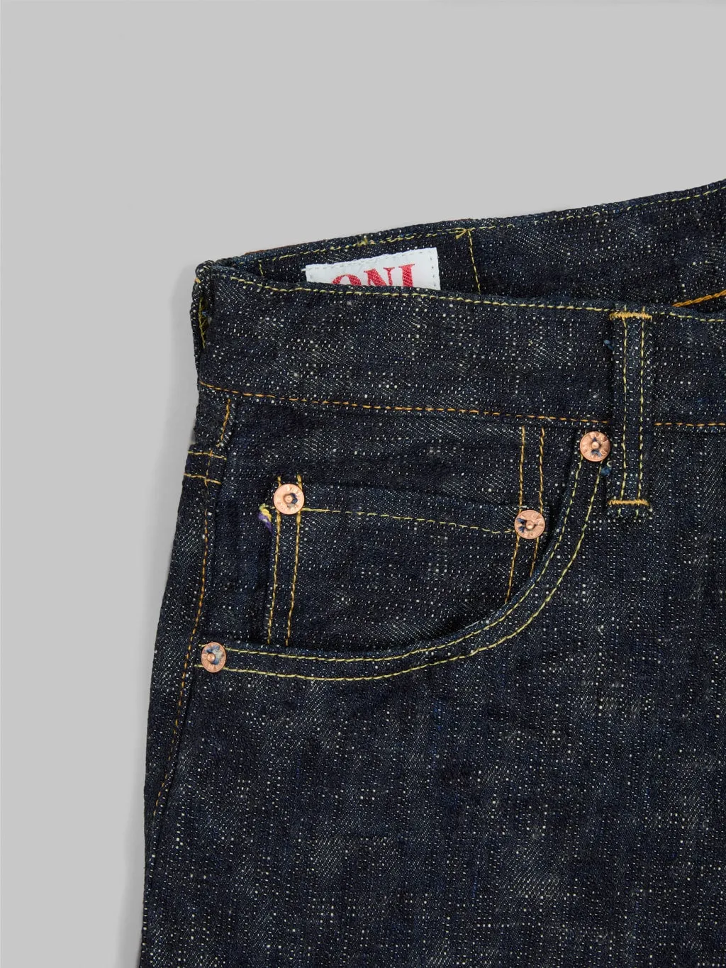 ONI Denim 622 "Kasuri" 17oz Relaxed Tapered Jeans