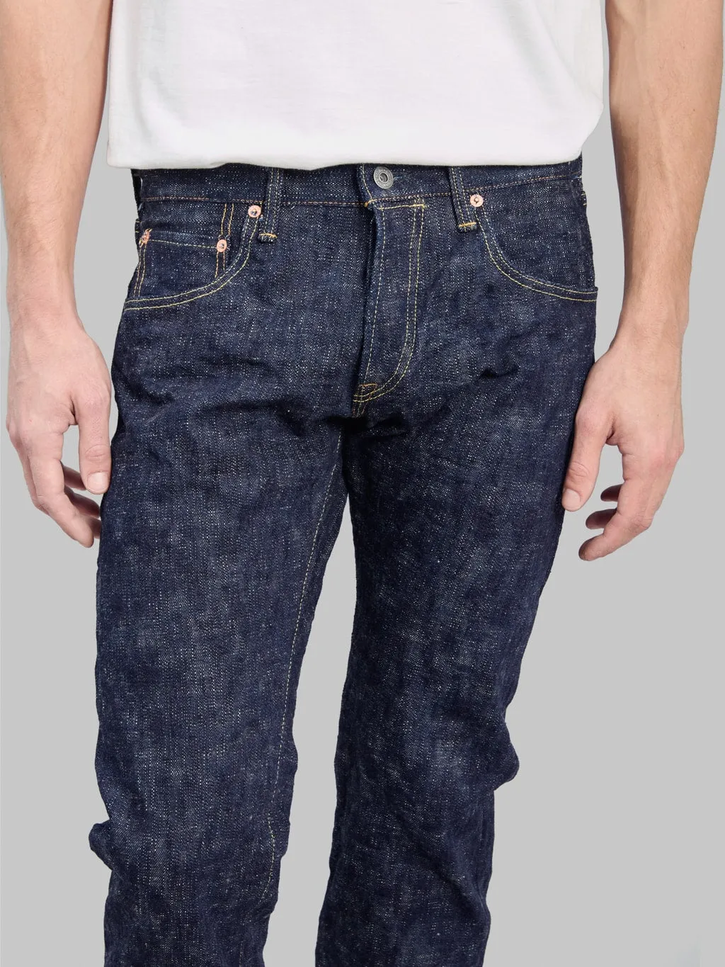 ONI Denim 622 "Kasuri" 17oz Relaxed Tapered Jeans