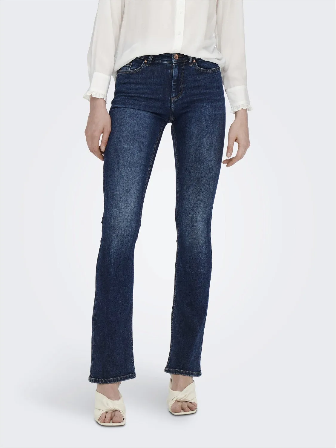 onlblush mid flared dnm tai021