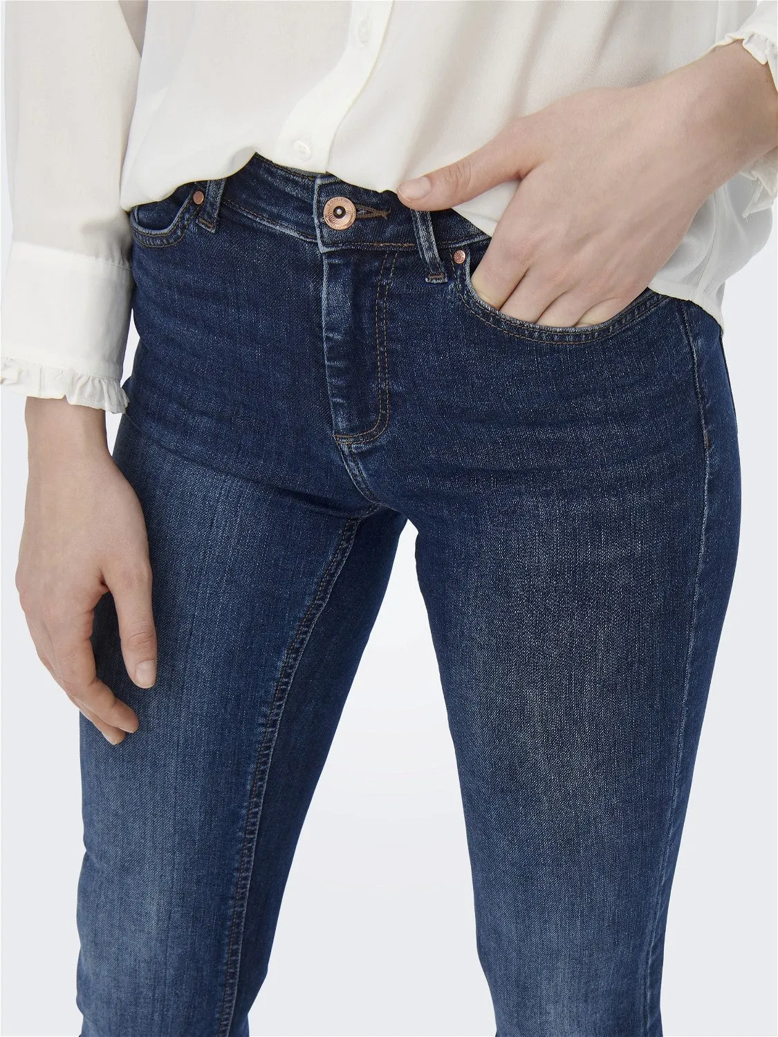 onlblush mid flared dnm tai021