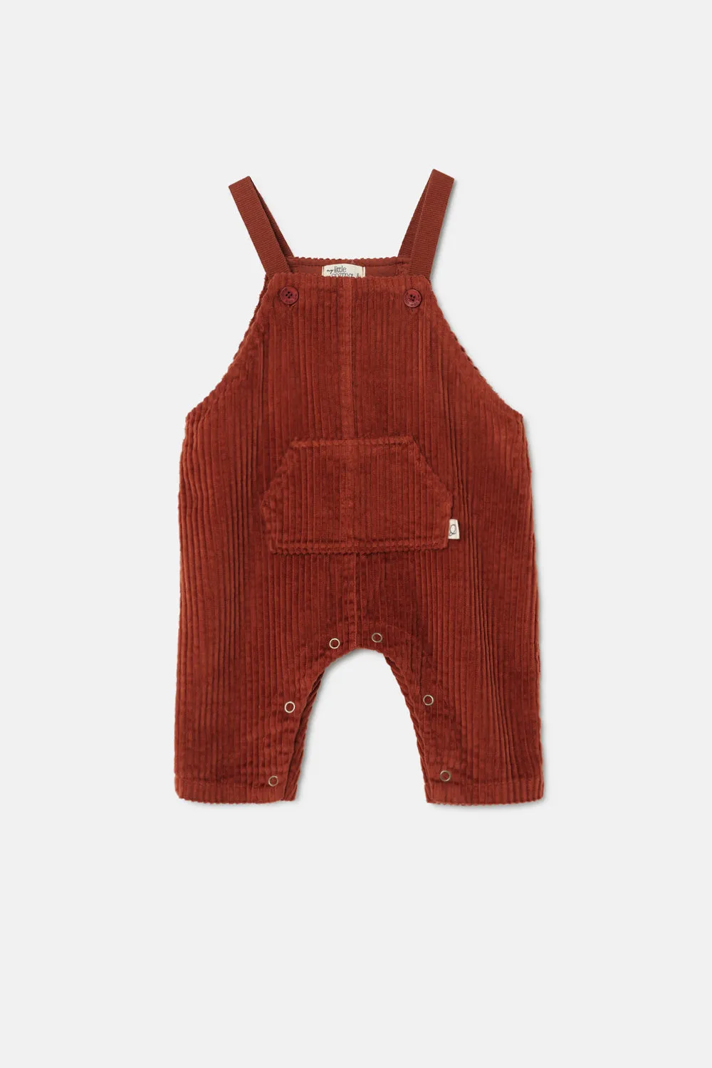 Organic Corduroy Baby Overalls