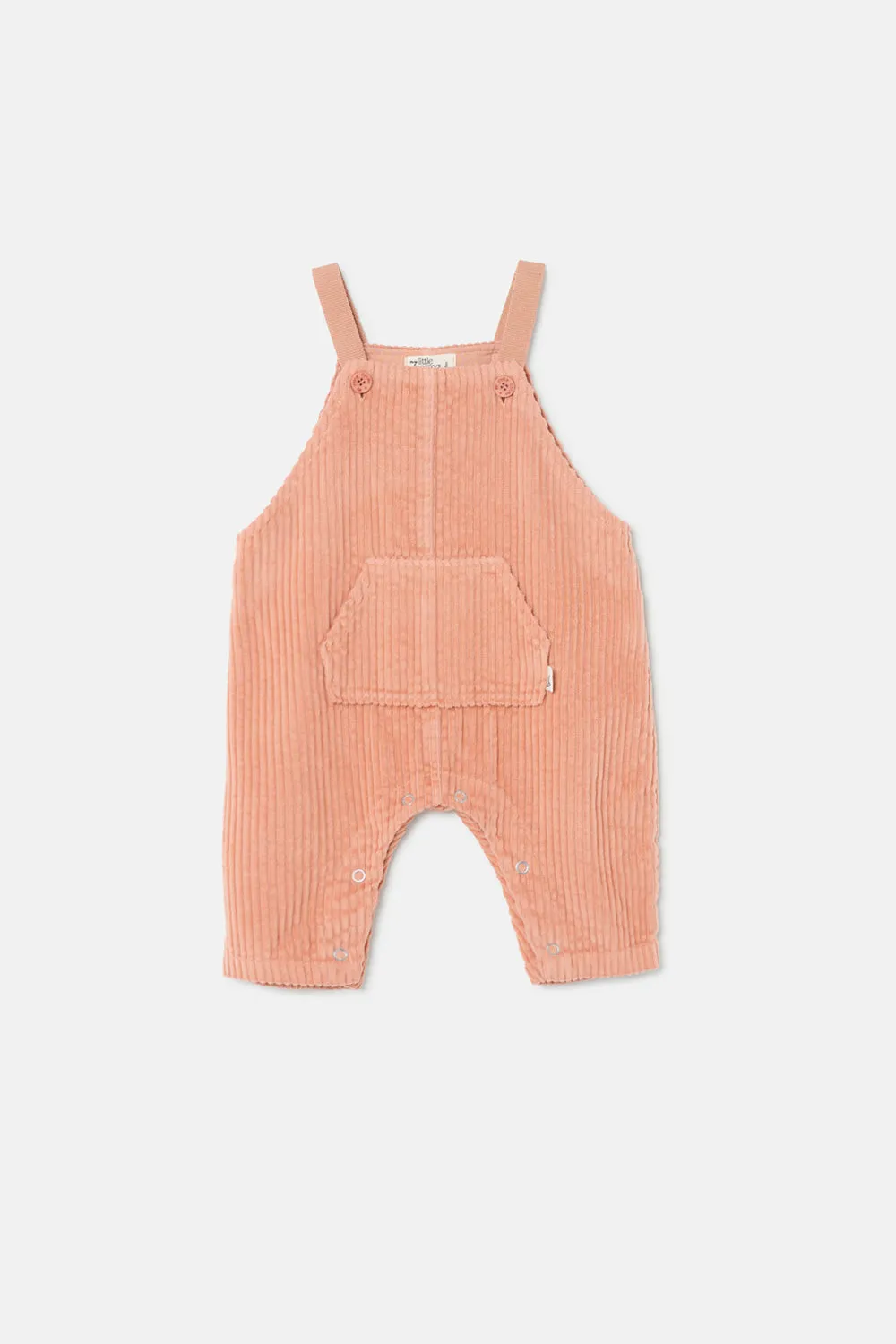 Organic Corduroy Baby Overalls
