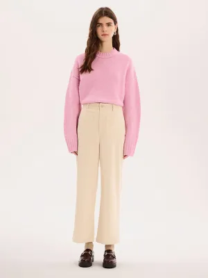 Orielle Cord Trouser in Ecru