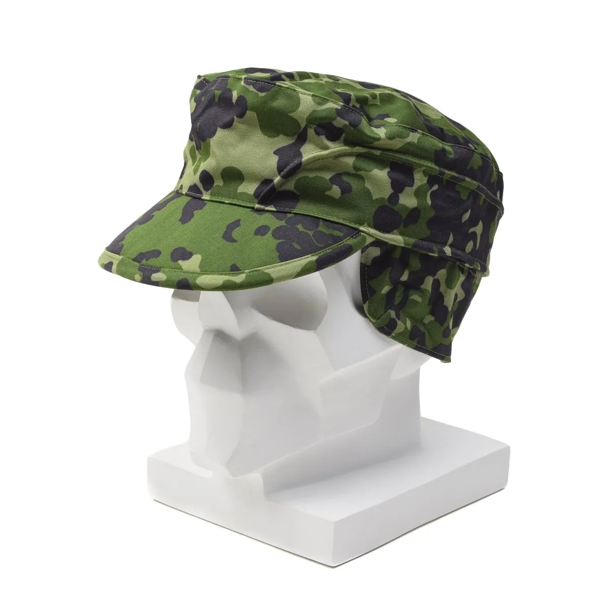 Original Danish Military troops field cap folding ear flap M84 lightweight NEW