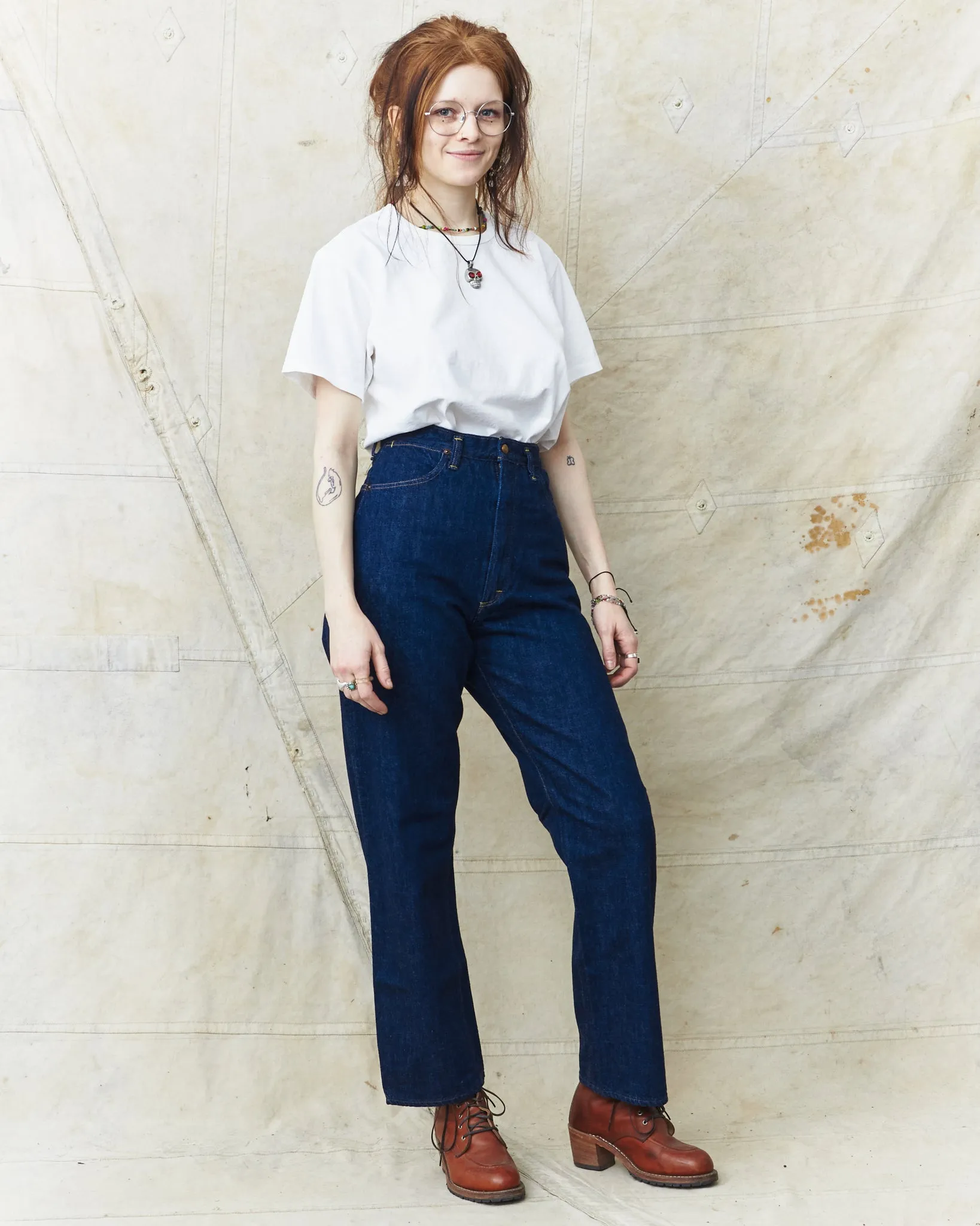OrSlow 1040 Women's Jasmine Curved Seam Jeans