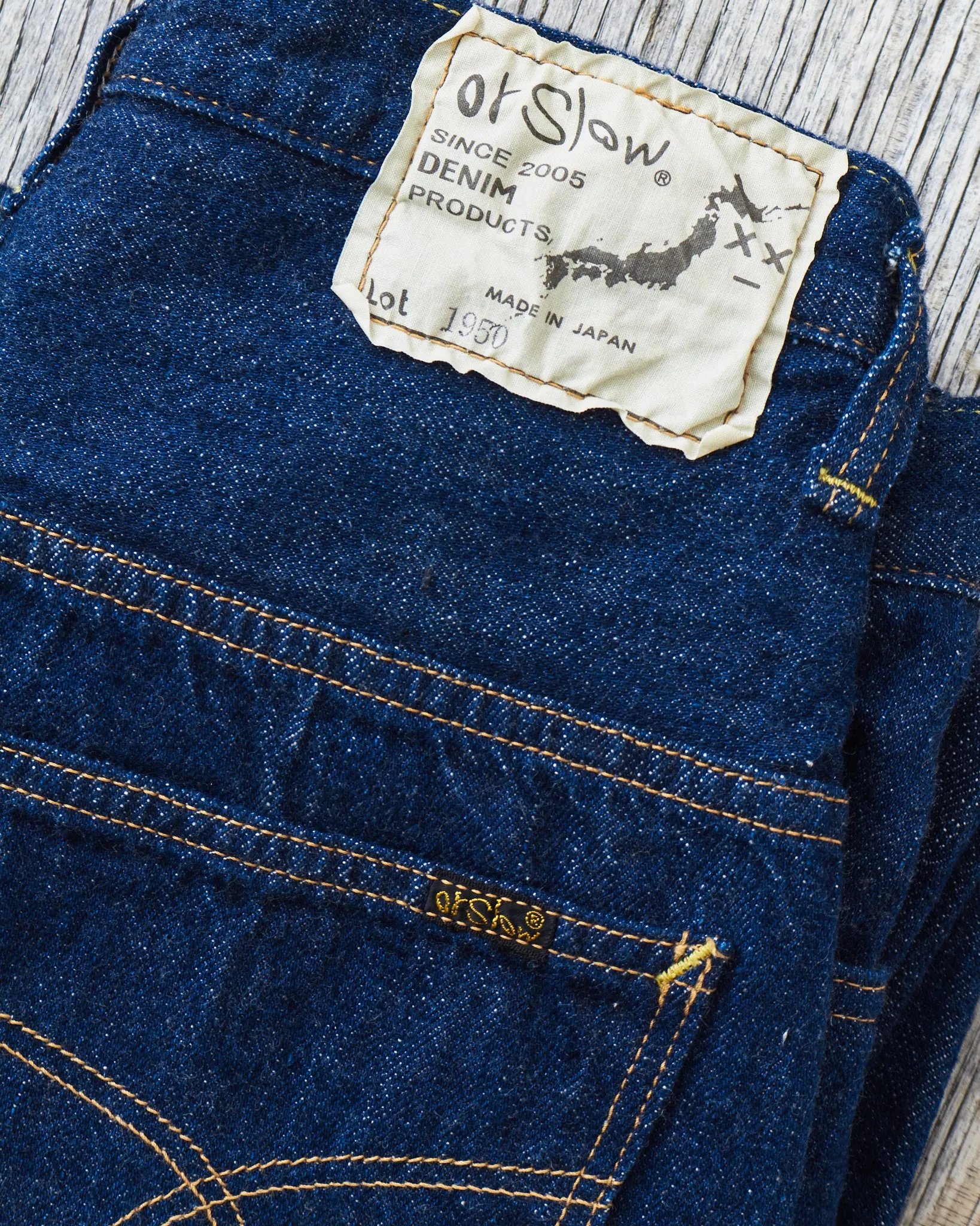 OrSlow 1040 Women's Jasmine Curved Seam Jeans