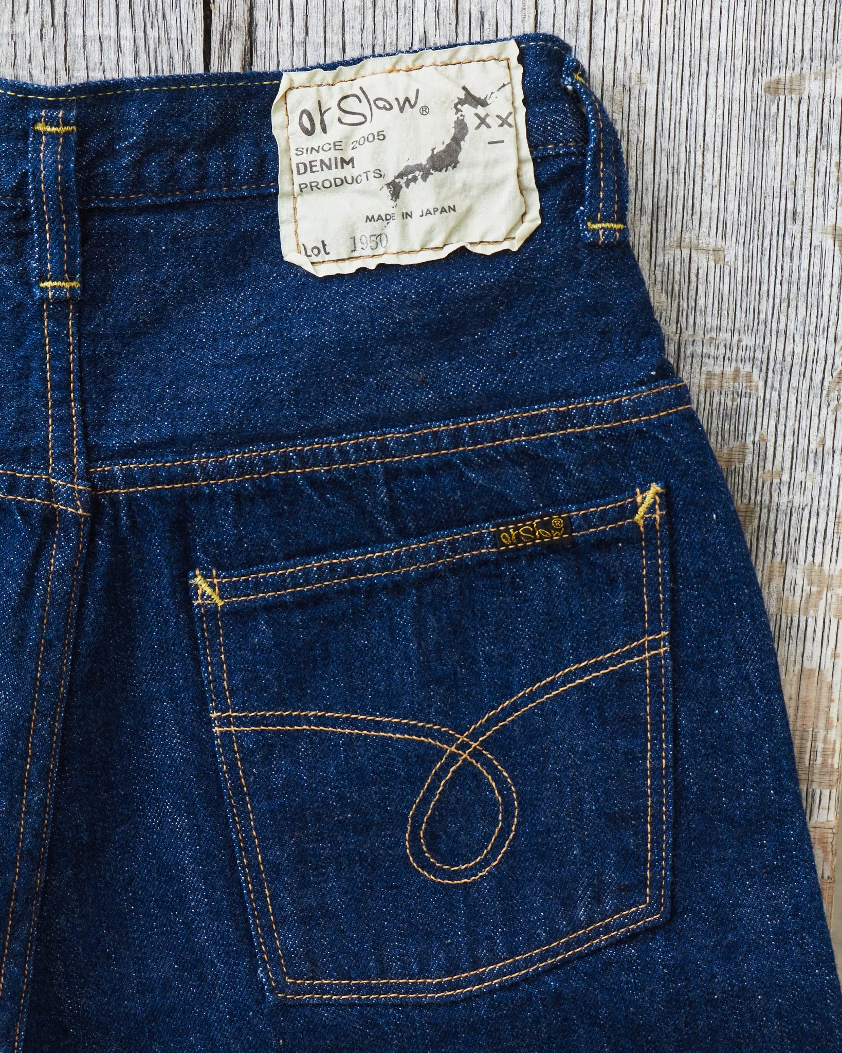 OrSlow 1040 Women's Jasmine Curved Seam Jeans