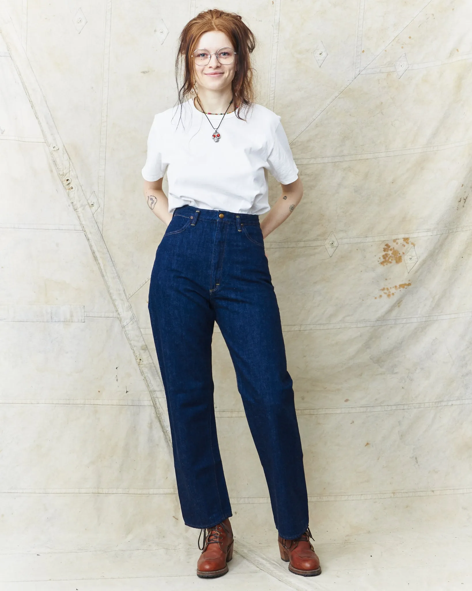 OrSlow 1040 Women's Jasmine Curved Seam Jeans