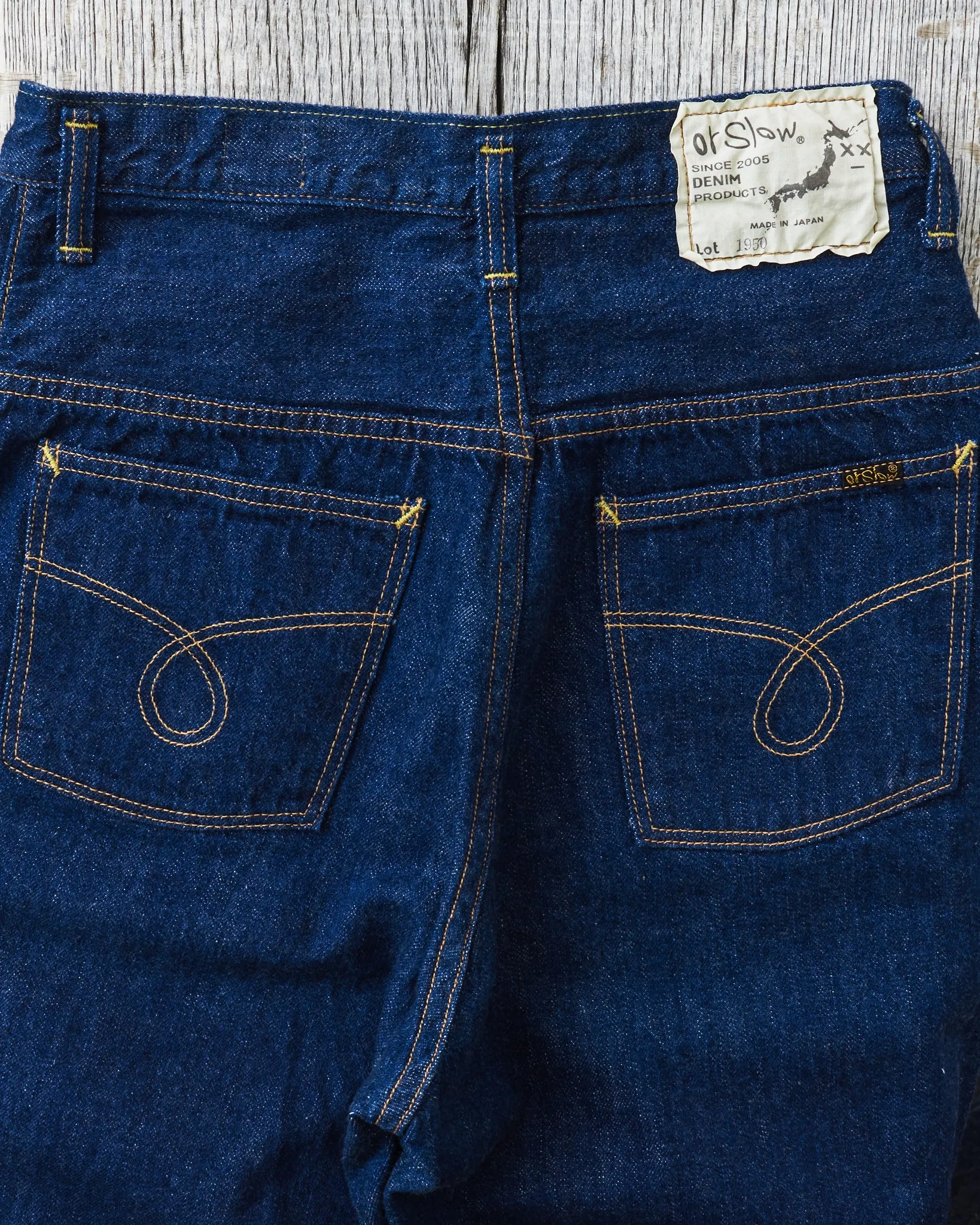OrSlow 1040 Women's Jasmine Curved Seam Jeans