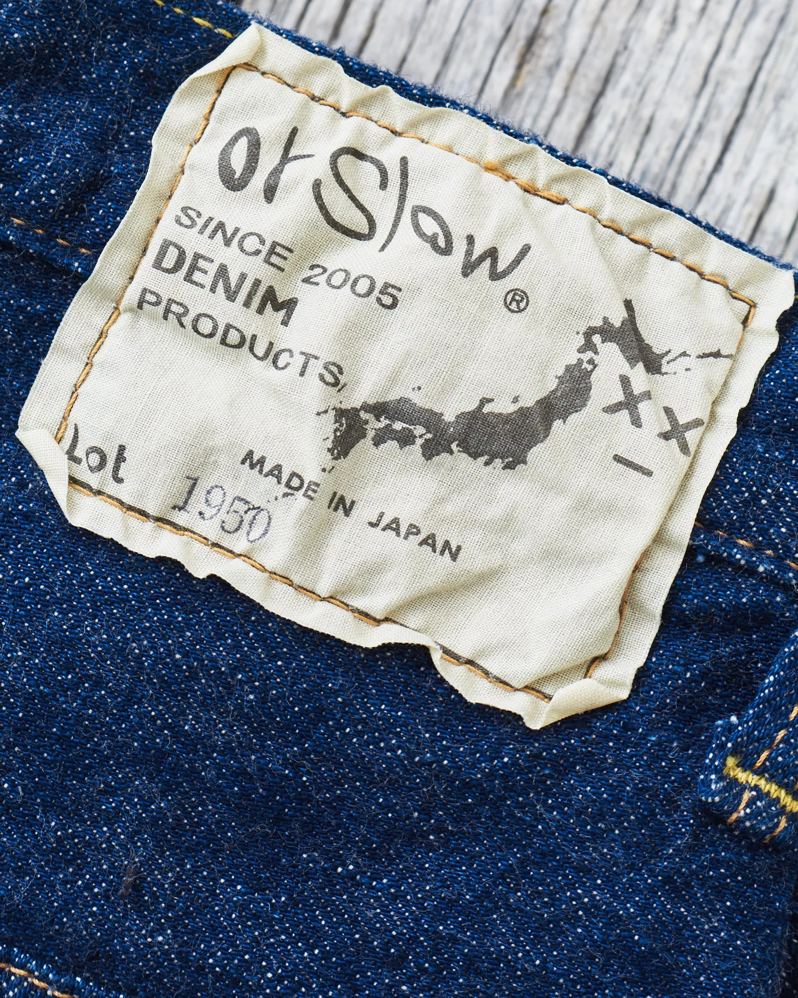 OrSlow 1040 Women's Jasmine Curved Seam Jeans