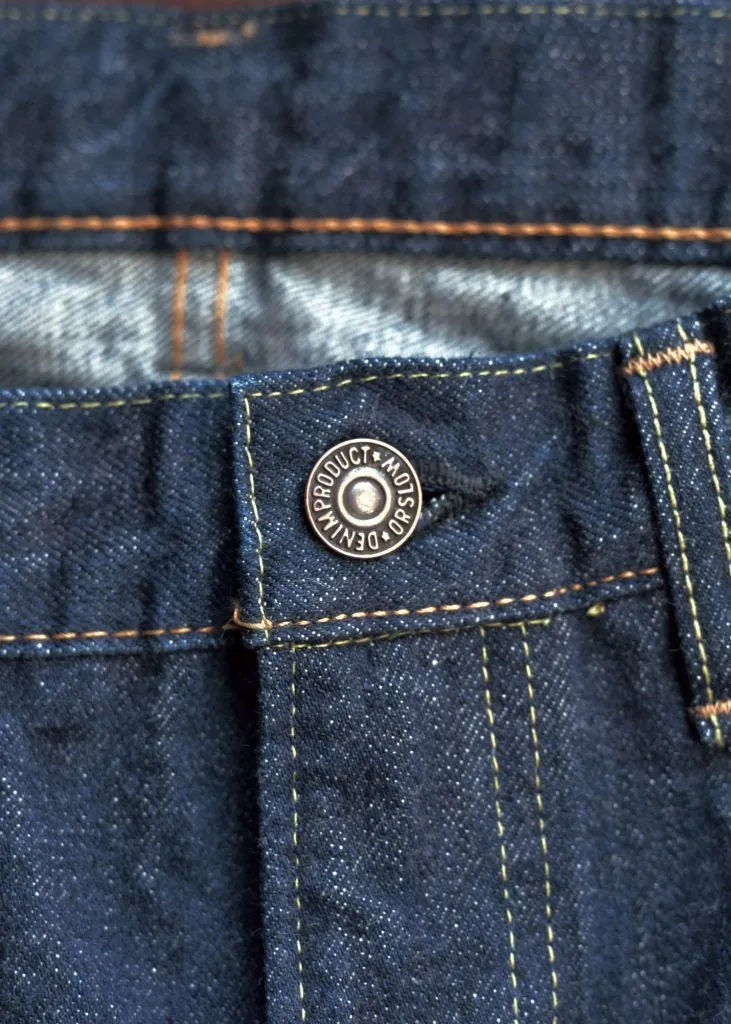 orSlow 107 Slim Fit Original Jeans - Denim One Wash