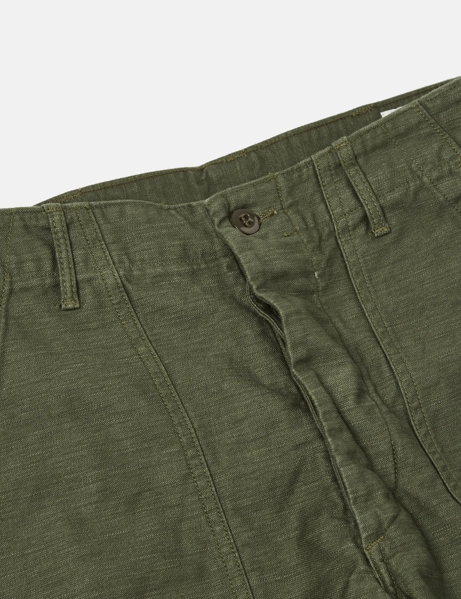 orSlow US Army Fatigue Pants (Regular Fit) - Green