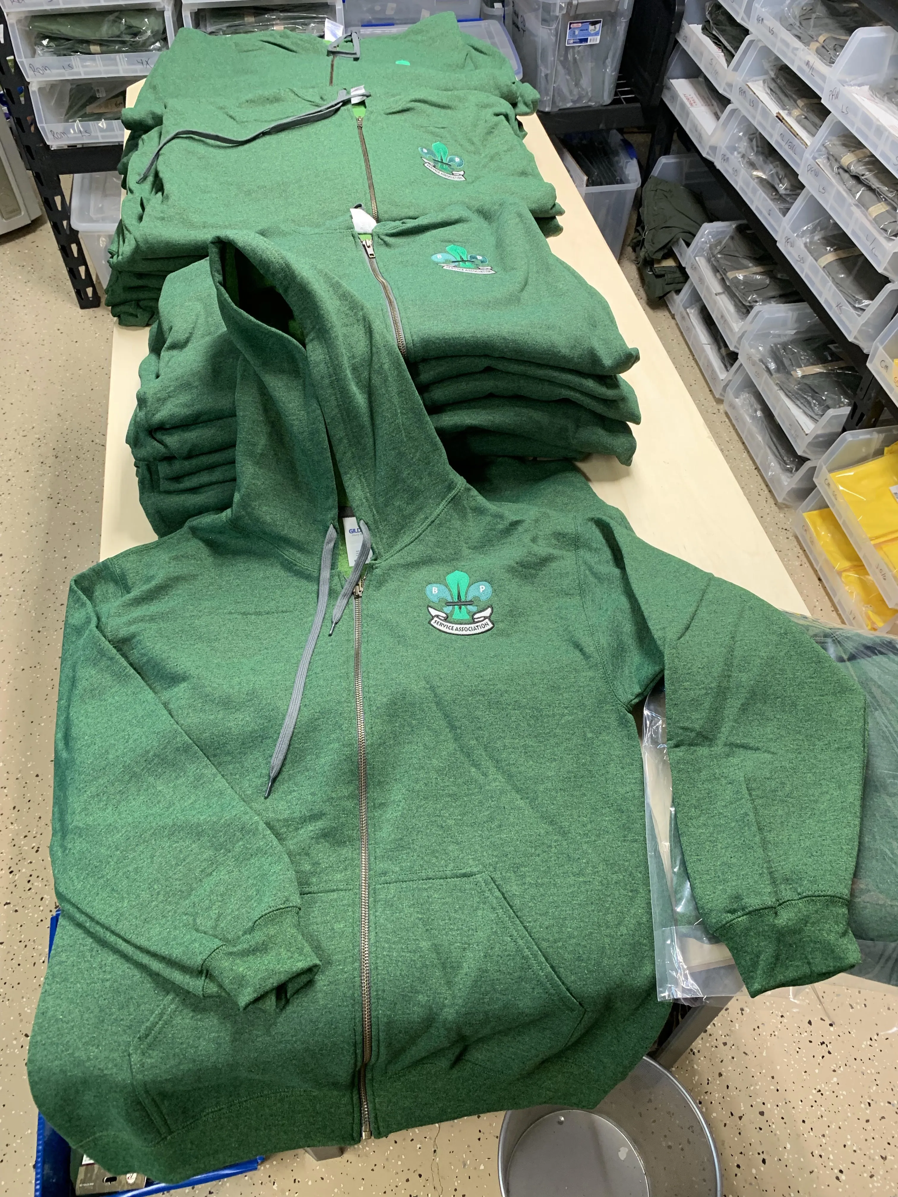 OSG Logo Zip Hoodies