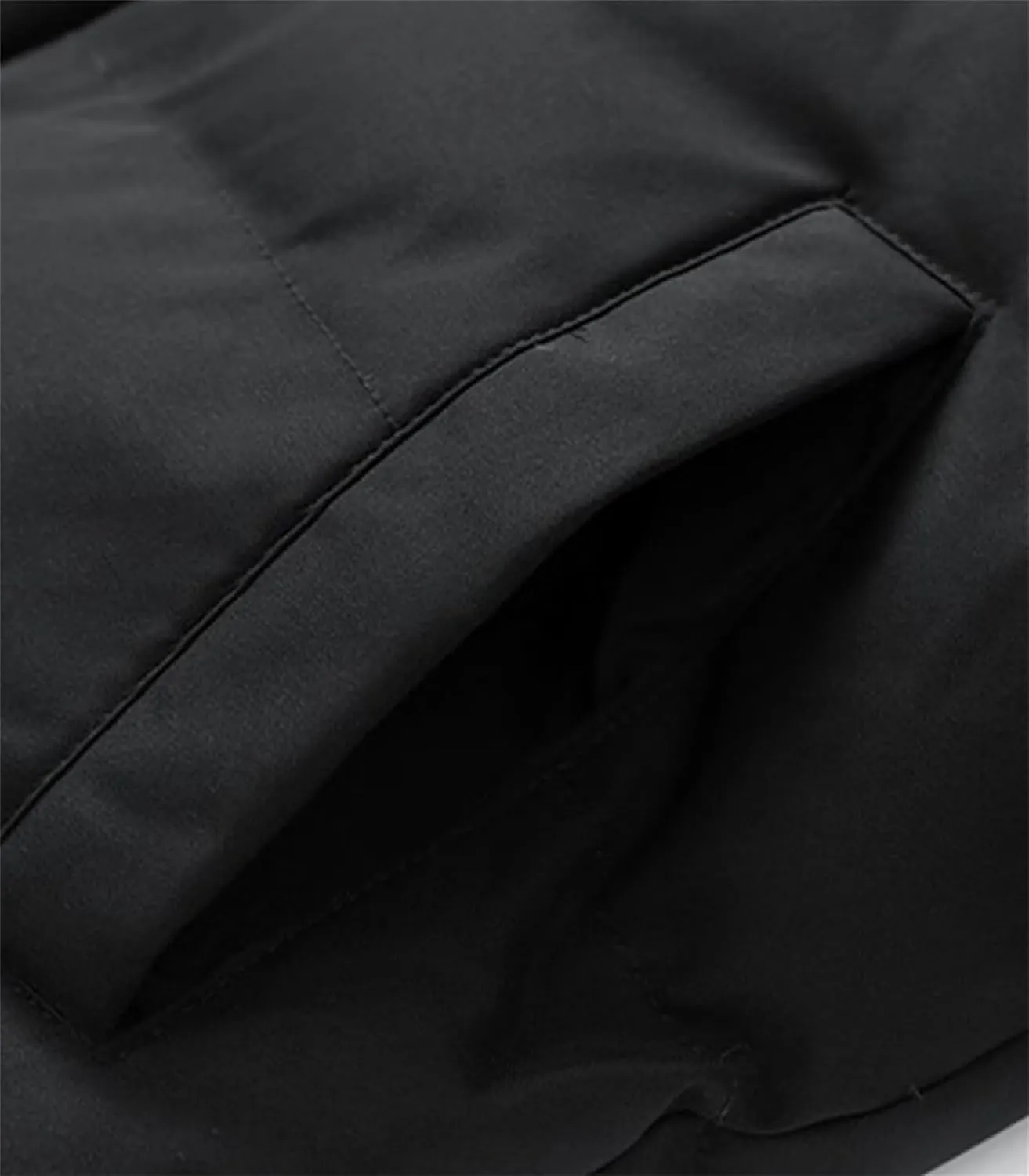 Oversize Mens Winter Coat Hooded Down Quilted Coat Warm Winter Puffer Jacket Windproof Insulated Jacket Snow Parka