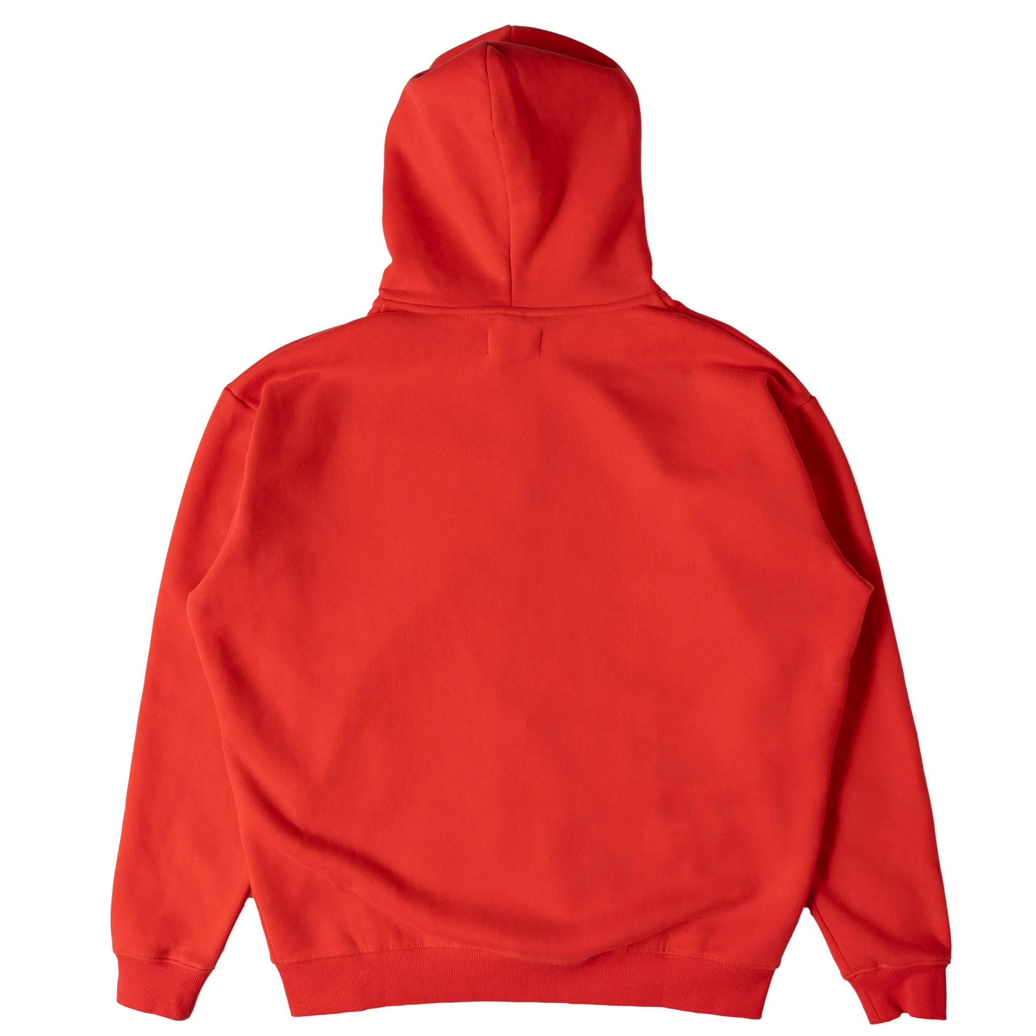 OVERSIZED LUX "SIMPLE" ZIP UP - RED