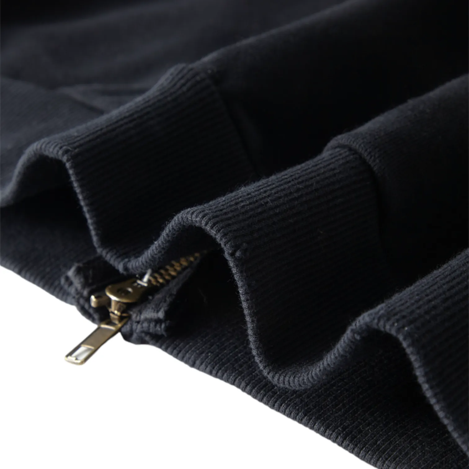 Oversized spray dyed zip front hoodie