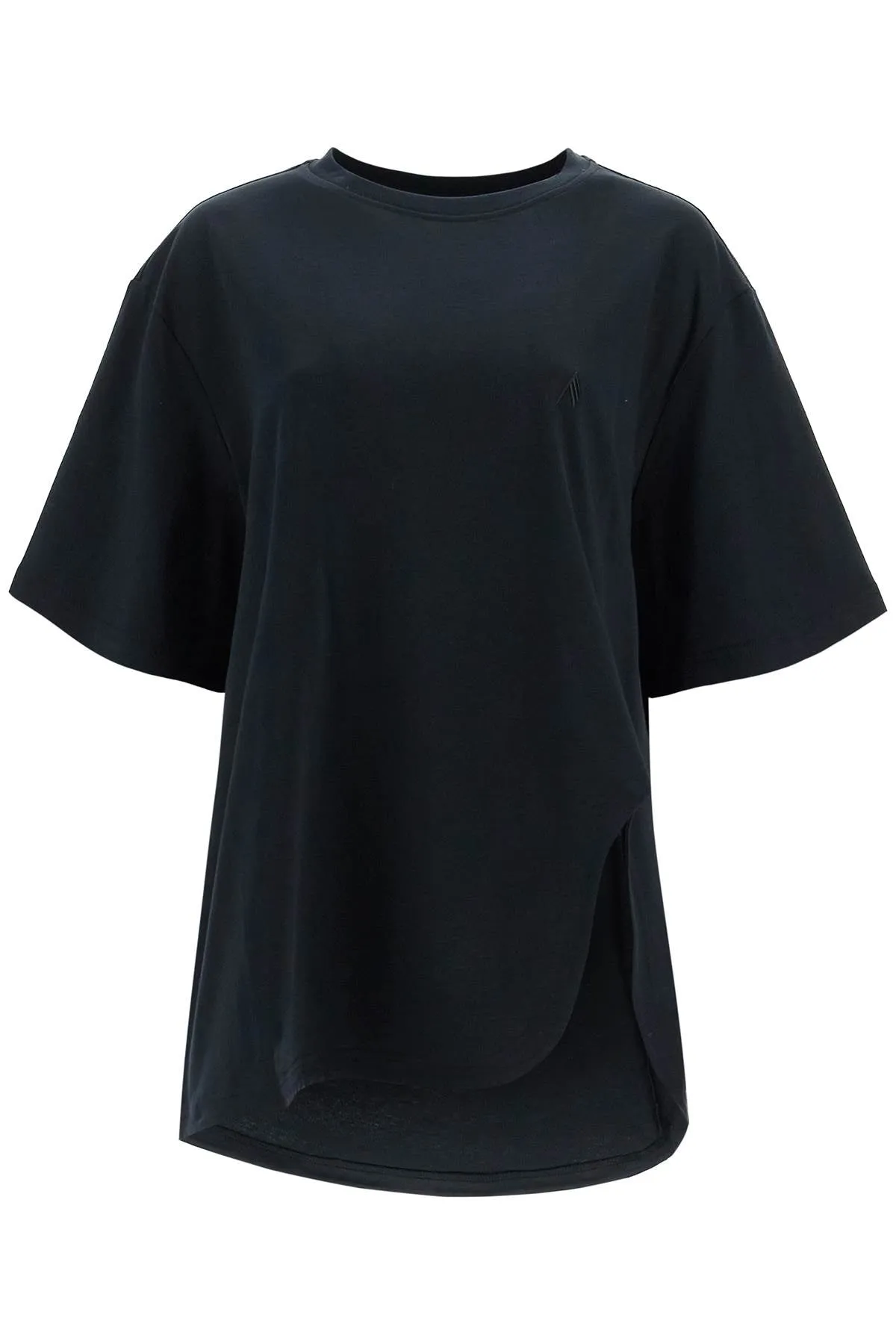 'oversized t-shirt 250WCT00350JJJ025AA BLACK