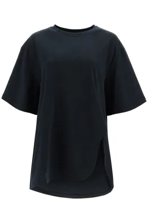 'oversized t-shirt 250WCT00350JJJ025AA BLACK