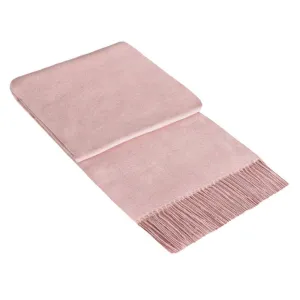 Paddington Throw - Fine Wool Blend - Blush