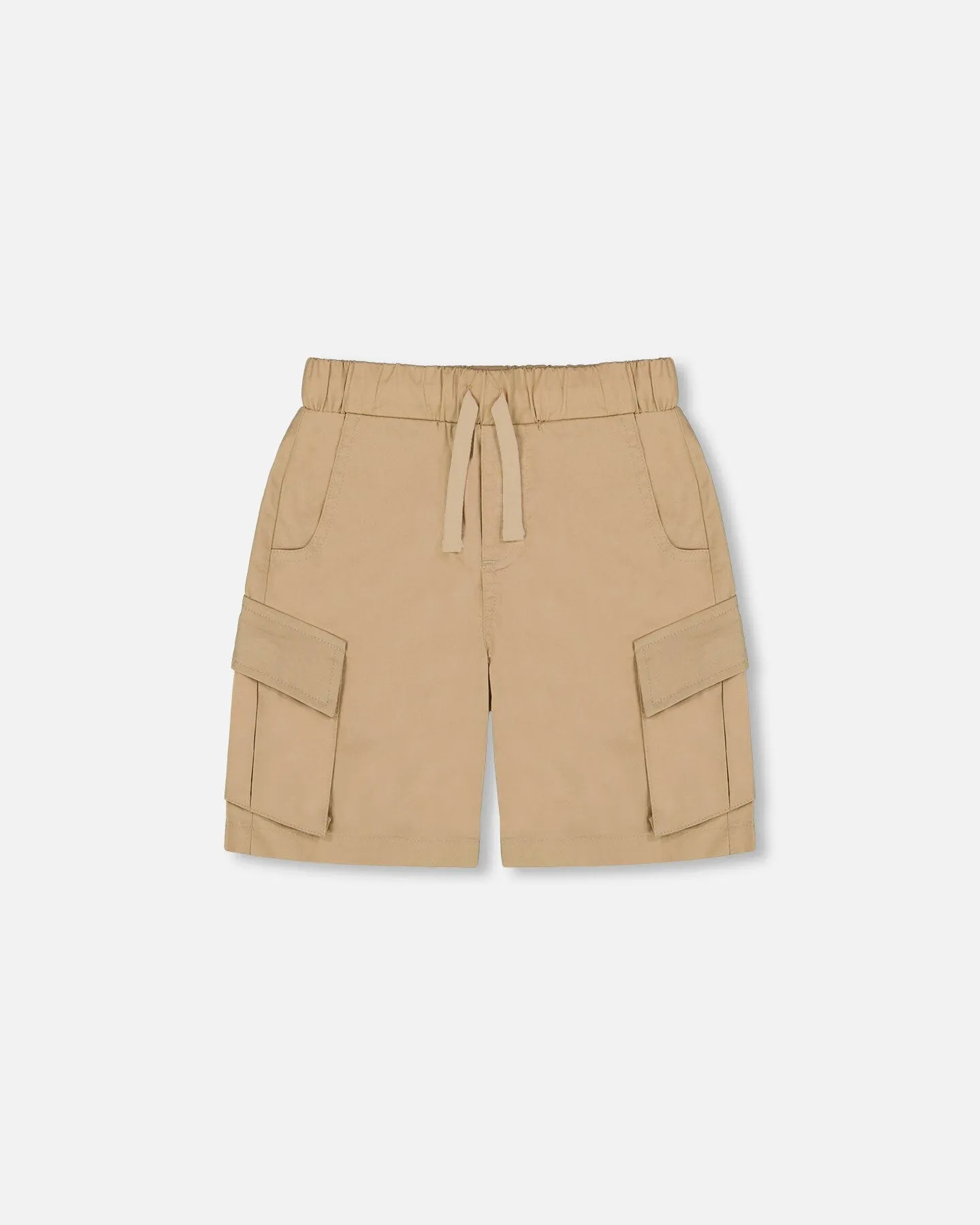 Parachute Cargo Pocket Shorts Light Beige