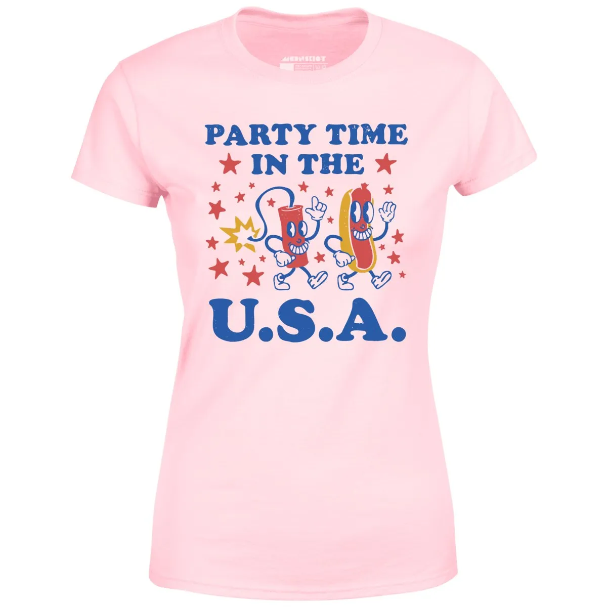 Party Time in The U.S.A. - Women's T-Shirt