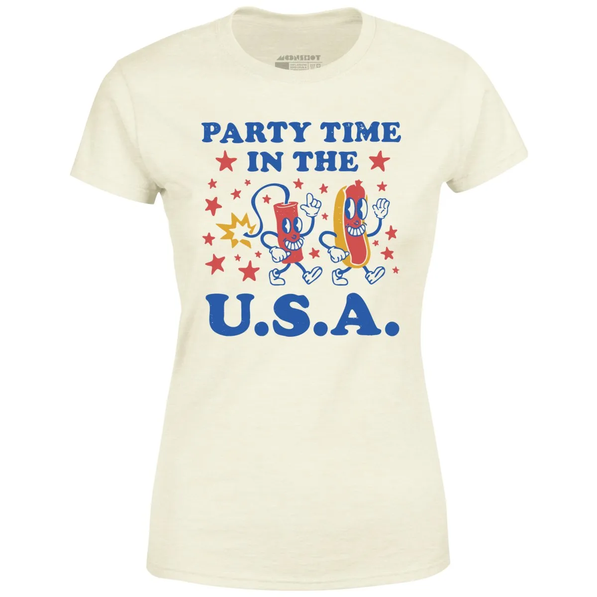 Party Time in The U.S.A. - Women's T-Shirt