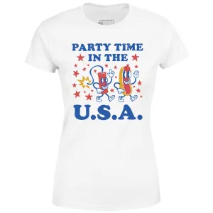 Party Time in The U.S.A. - Women's T-Shirt