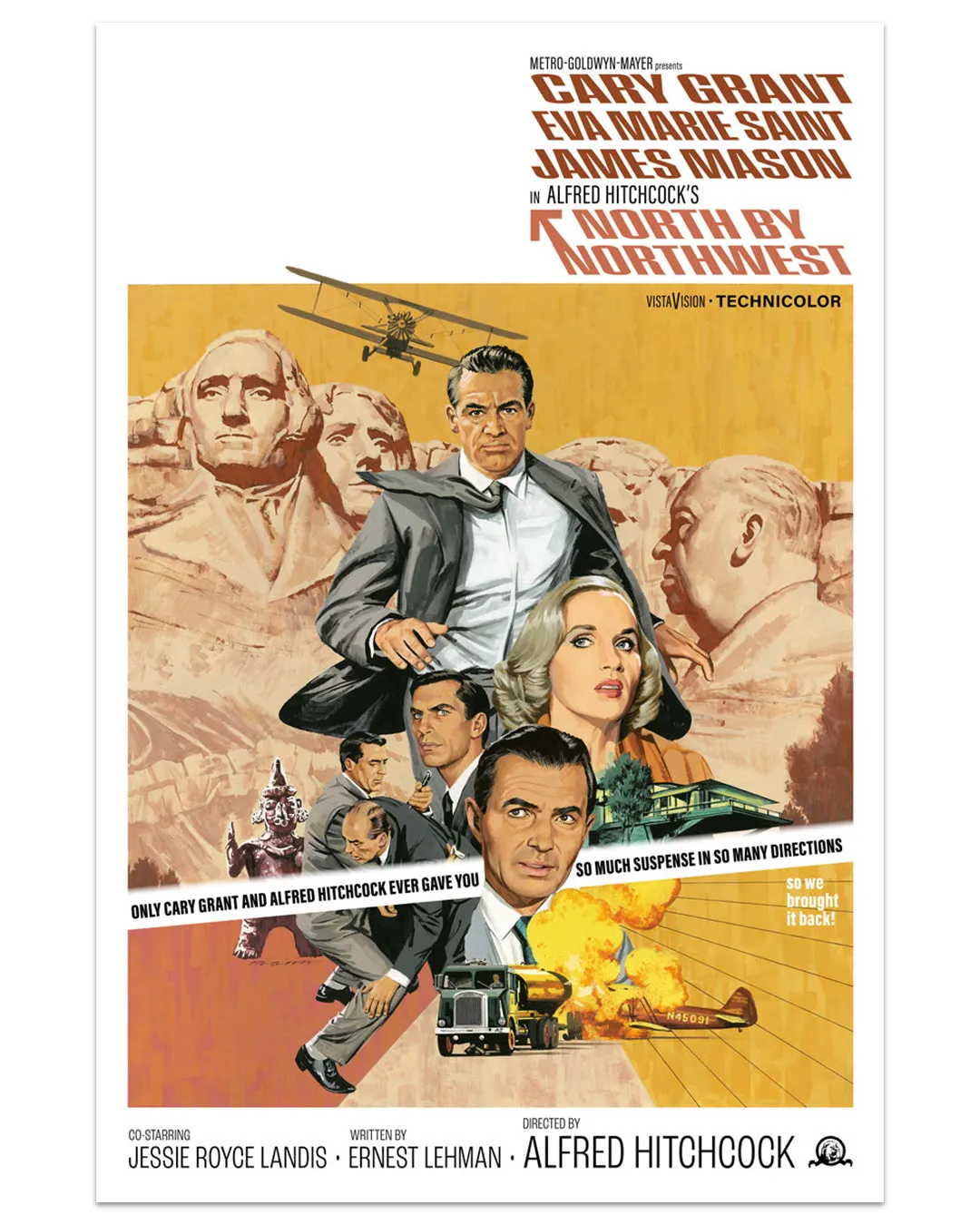 Paul Mann - "North By Northwest" print