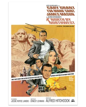 Paul Mann - "North By Northwest" print